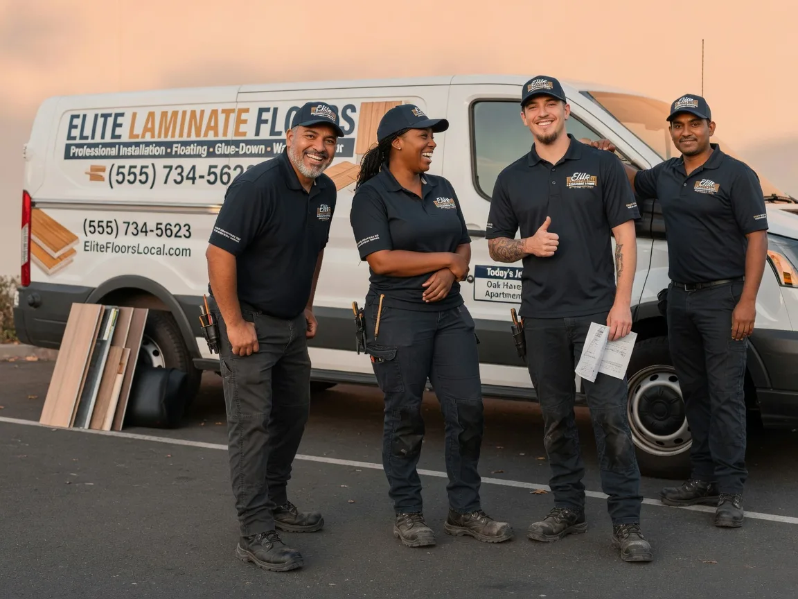 Laminate flooring installation company in Jacksonville, OH